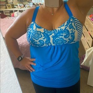 Lululemon Run Back on Track - Sports Bra + tank